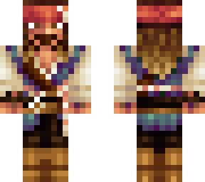 Captain Jack Sparrow | Minecraft Skin