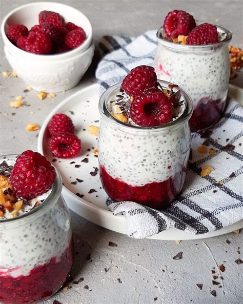 Deser Chia Recipe Food Mason Jar Meals Delicious Desserts