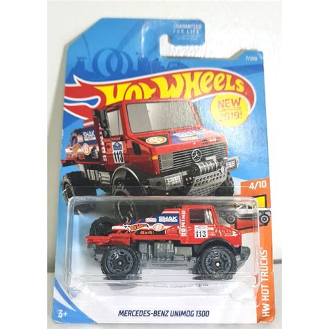 HotWheels Mercedes Benz Unimog 1300 HW Hot Trucks Shopee Philippines