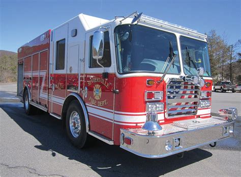 KME Builds Custom CAFS Rear Mount Rescue Pumper For Seiverville TN