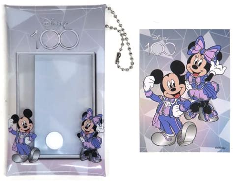 Miscellaneous Goods Mickey Mouse Minnie Mouse Clear Case Card Set