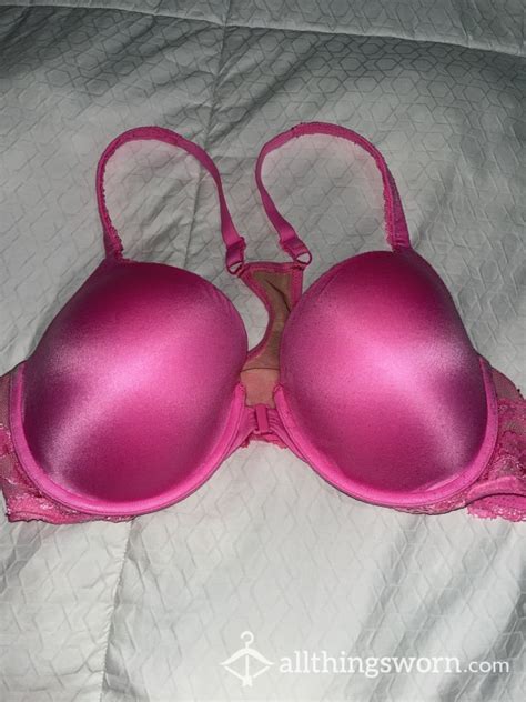 Buy Victoria Secret Hot Pink Racerback Bra