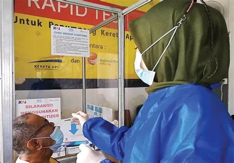 Penumpang Senang Tarif Rapid Test Antigen Di Stasiun Ka Turun Jawa Pos