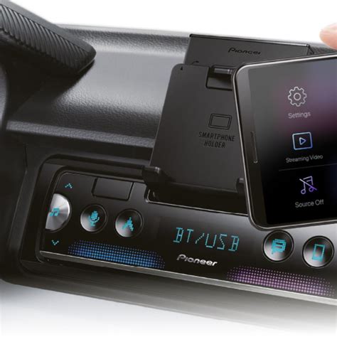 Pioneer SPH 10BT Car Stereo Smartphone Holder Single Din Bluetooth