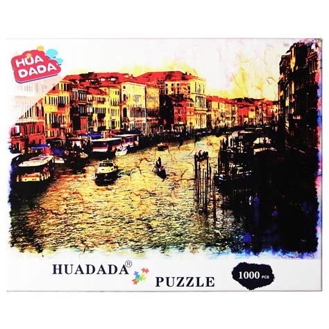 Puzzle HUA DADA 1000 elementów WENECJA 12850587607 Allegro pl