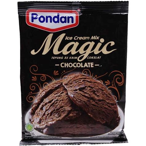 Jual Pondan Ice Cream Mix Magic Choco G Shopee Indonesia