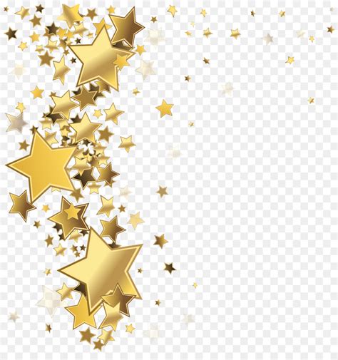 golden star background png - Clip Art Library