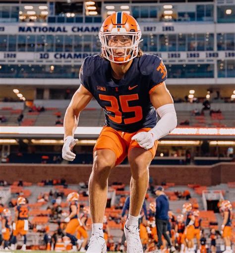 Grayson Griffin Safety Illinois Fighting Illini NIL Profile Opendorse