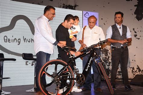 Salman Khan Launches Being Human E-Cycles on World Environment Day ...