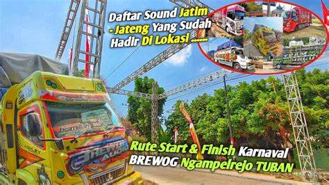 Inpo Rute Start Finish Karnaval BREWOG Di TUBANDaftar Sound Jatim