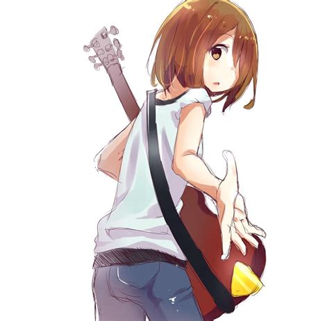 Fondos de pantalla ilustración Anime Chicas anime guitarra