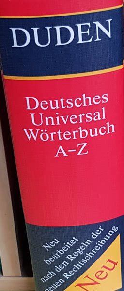 Deutsches Universal Worterbuch A Z Duden Yes