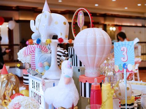 CIRCUS BABY SHOWER BONITO DESIGN EVENTS