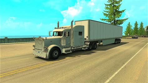 Peterbilt Hauling Vegetable To Eureka Trough Mountain Roads