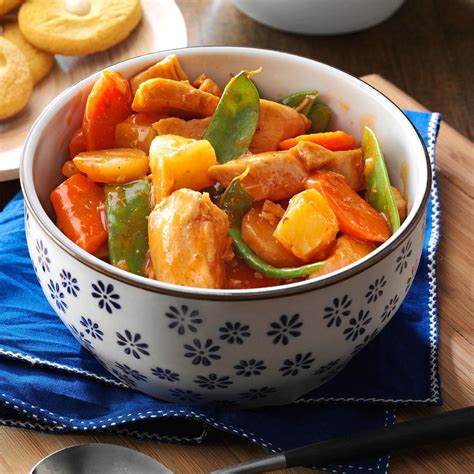 Slow Cooker Sweet And Sour Chicken Recipe Taste Of Home