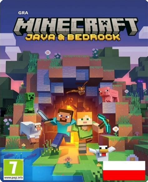 Minecraft Java Bedrock Klucz Pc Windows Stan Nowy Z