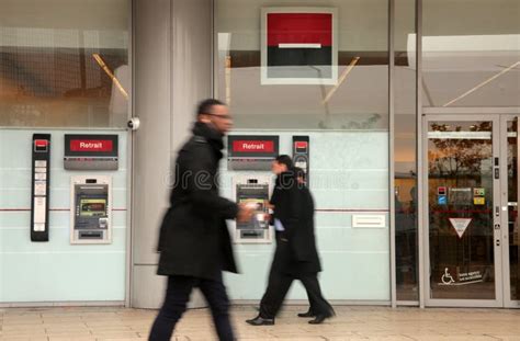 Groupe Societe Generale Headquarter Entrance Editorial Photo Image Of