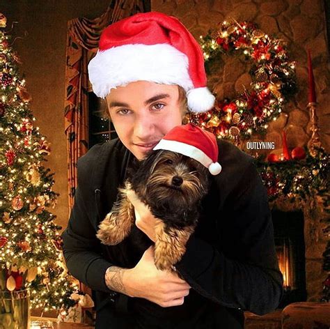 Joyeux joyeux noël justin uhh look soo cuteee justin bieber noël Fond