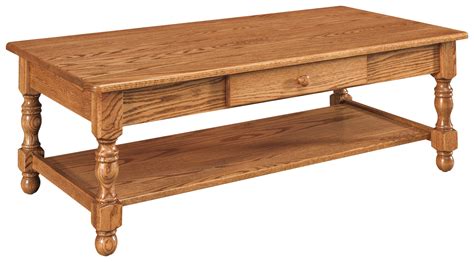 Country Coffee Table | Amish Solid Wood Coffee Tables | Kvadro Furniture