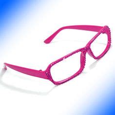 Glasses Frames With Rhinestones | Ladies Blinker Rhinestone Eyewear Glasses Frame Hot pink ...