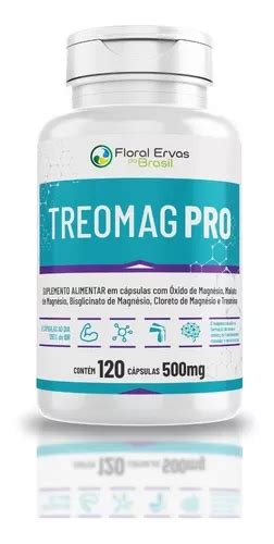 Treonato Treomag Pro 500mg 5 Magnésio Dimalato Cloreto Óxido MercadoLivre