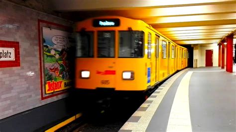 BVG A3L92 Arriving At ALEXANDERPLATZ Berlin U Bahn YouTube