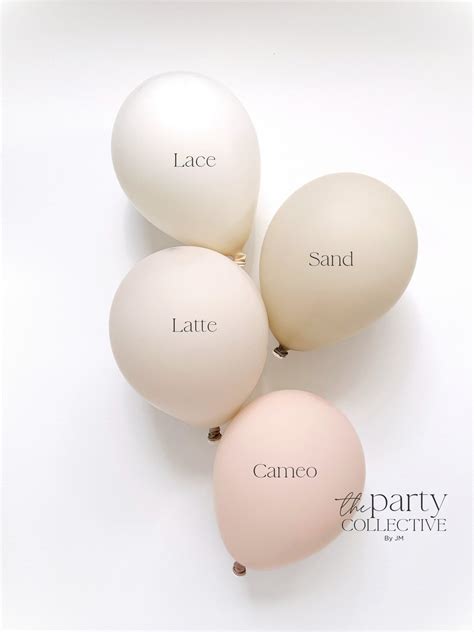Neutral Balloon Garland Nude Balloon Arch Matte Balloon Boho Neutral