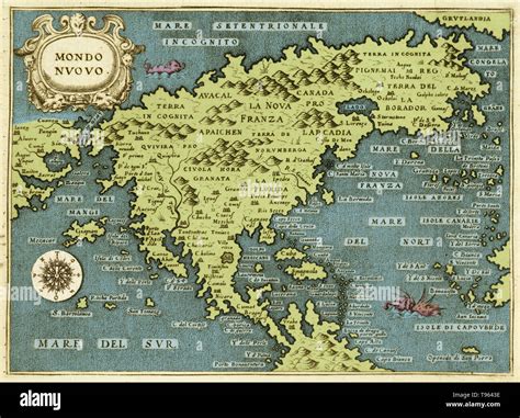 1500s Map America Hi Res Stock Photography And Images Alamy