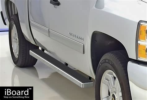 Premium 4 Iboard Running Boards Fit 01 13 Chevy Silverado Gmc Sierra Crew Cab Ebay