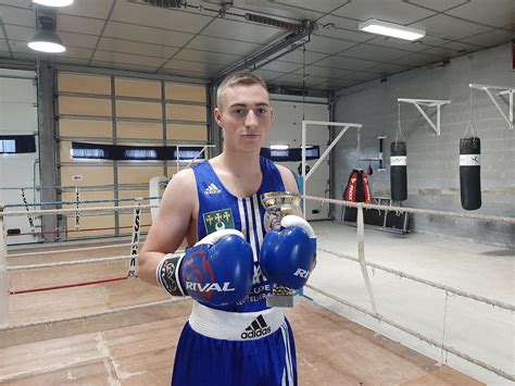 Boxe anglaise au Lude Champion régional Maxence Dubois est en route