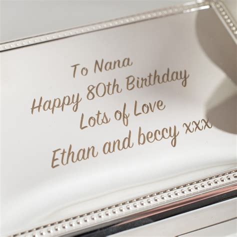 Buy Personalised Engraved Jewellery Box for GBP 25.99 | Card Factory UK