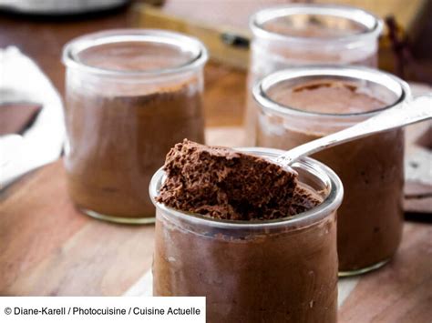 Petits Pots De Mousse Au Chocolat Facile D Couvrez Les Recettes De