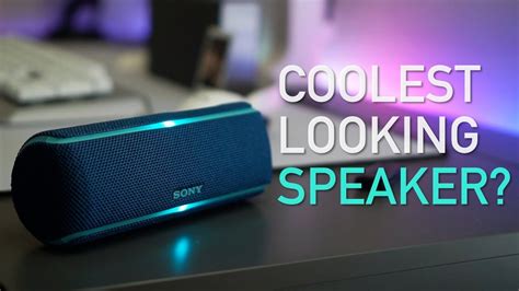 Sony XB-21 Bluetooth Speaker Review: Aesthetically Pleasing? - YouTube