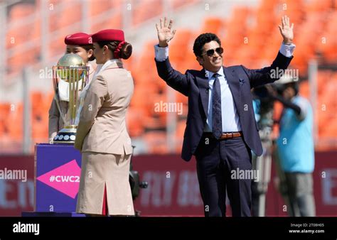 Indian Cricketer And ICC World Cup 2023 Global Ambassador Sachin