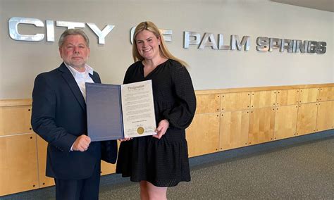 City Of Palm Springs California Officially Recognizes Jewish American