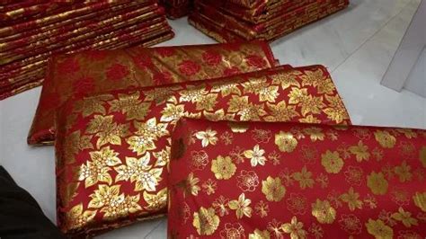 Satin Gold Foil Print Fabric Manufacturers At Rs Meter Foil Print