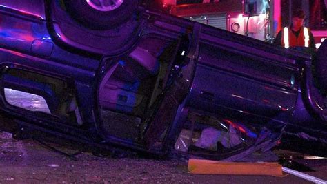 Man Hospitalized After High Speed Rollover Crash On North Side