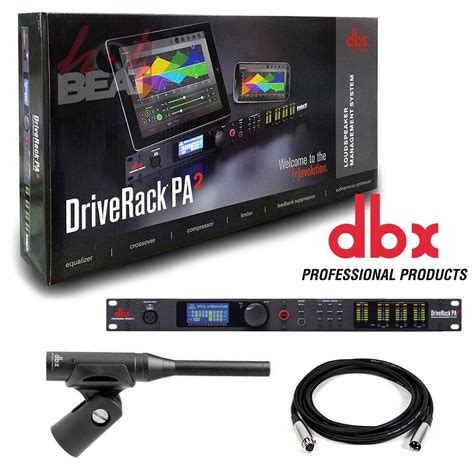 Dbx Driverack Pa Complete Loudspeaker Management System Dbx Rta M