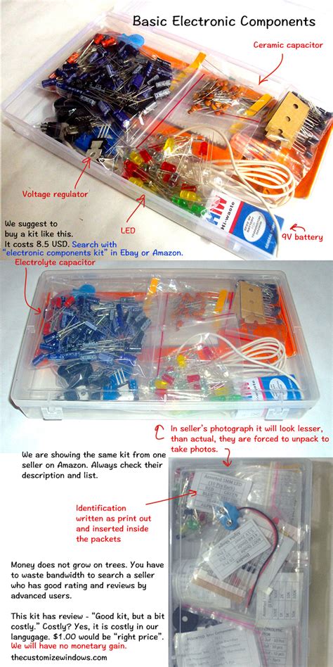 Basic Electronic Components List And What They Do