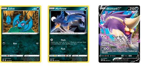 The Cards Of Pok Mon Tcg Silver Tempest Part Skuntank V