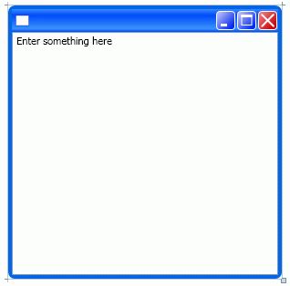 Wpf Textbox