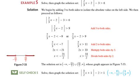 Solved Solve Each Inequality Write The Solution Set In Interval