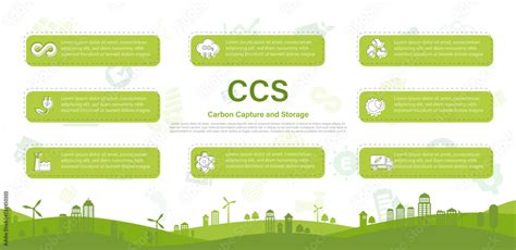 Ccs Acronym For Carbon Capture Storage Words The Concept Carbon