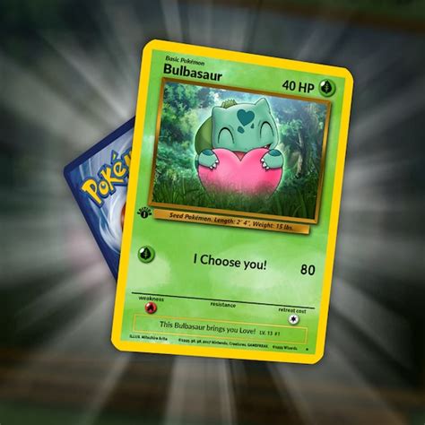 Bulbasaur Pokemon Card