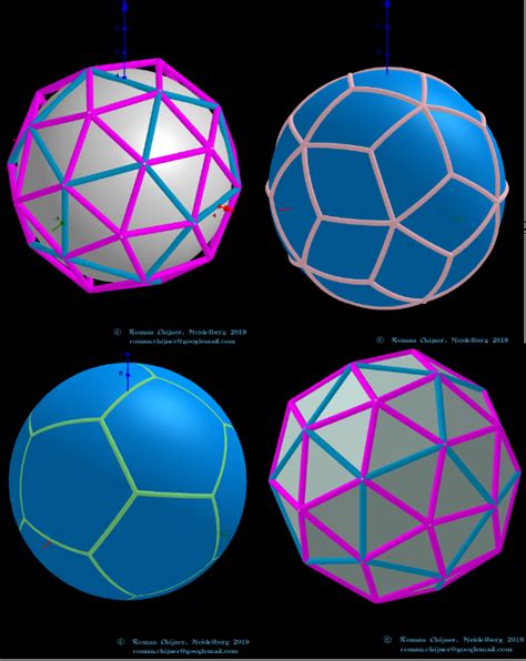 Images 2 Truncated Icosahedron V 60 From Biscribed Pentakis