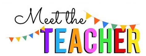 Kindergarten Meet The Teacher Night