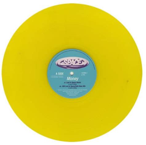 Space 90s Money Yellow Vinyl Uk 12 Vinyl Single 12 Inch Record