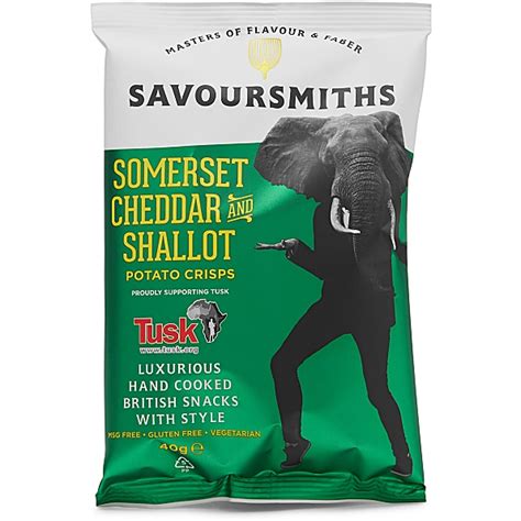 Savoursmiths Somerset Cheddar & Shallot 150 gr – Ling & Sons Food Market