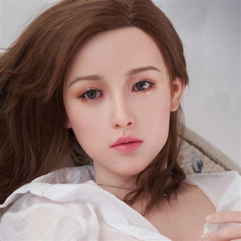 Zelex Doll Alivia Silicone Sex Doll Head Natural Lucidtoys