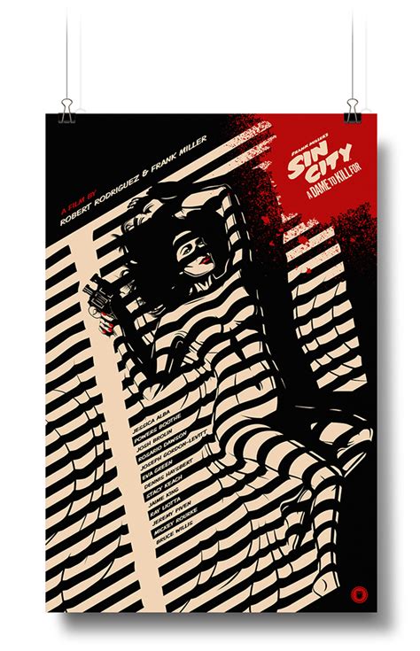 SIN CITY: A DAME TO KILL FOR Movie Poster on Behance